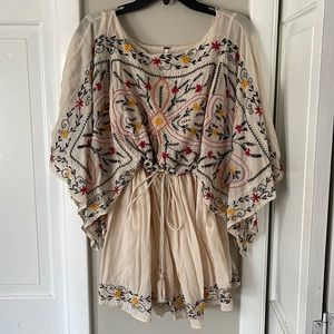 Free People Embroidered Dress